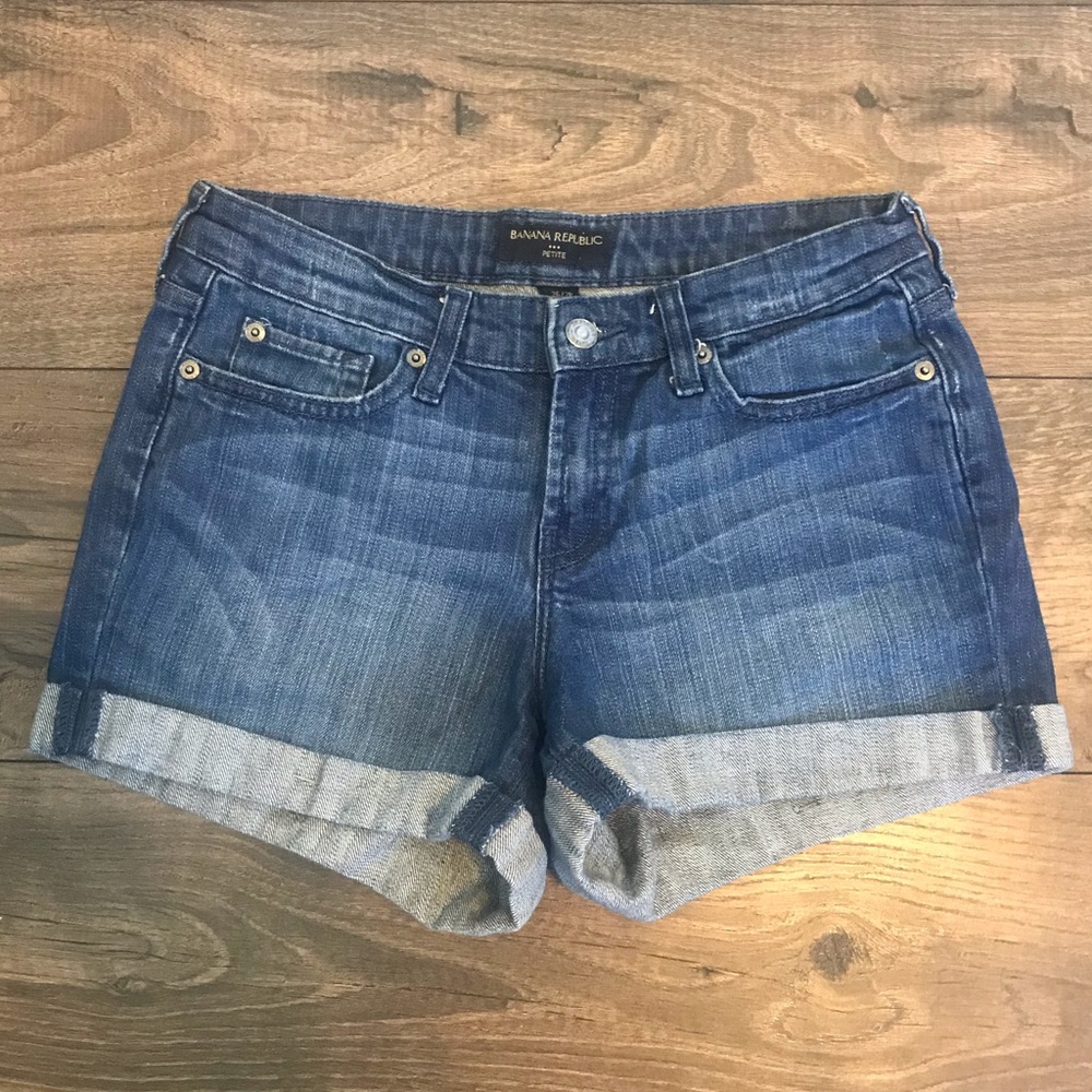 🌸3 for $10 sale- Banana Republic Factory Denim Shorts - Sz 26/2P